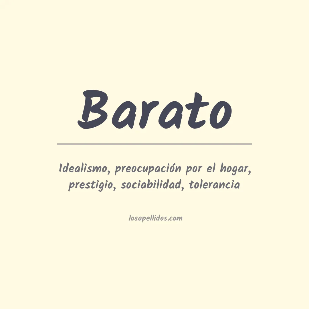 Apellido Barato