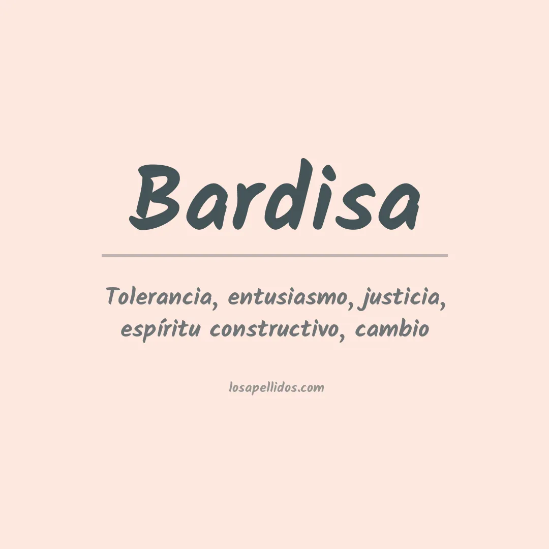 Apellido Bardisa