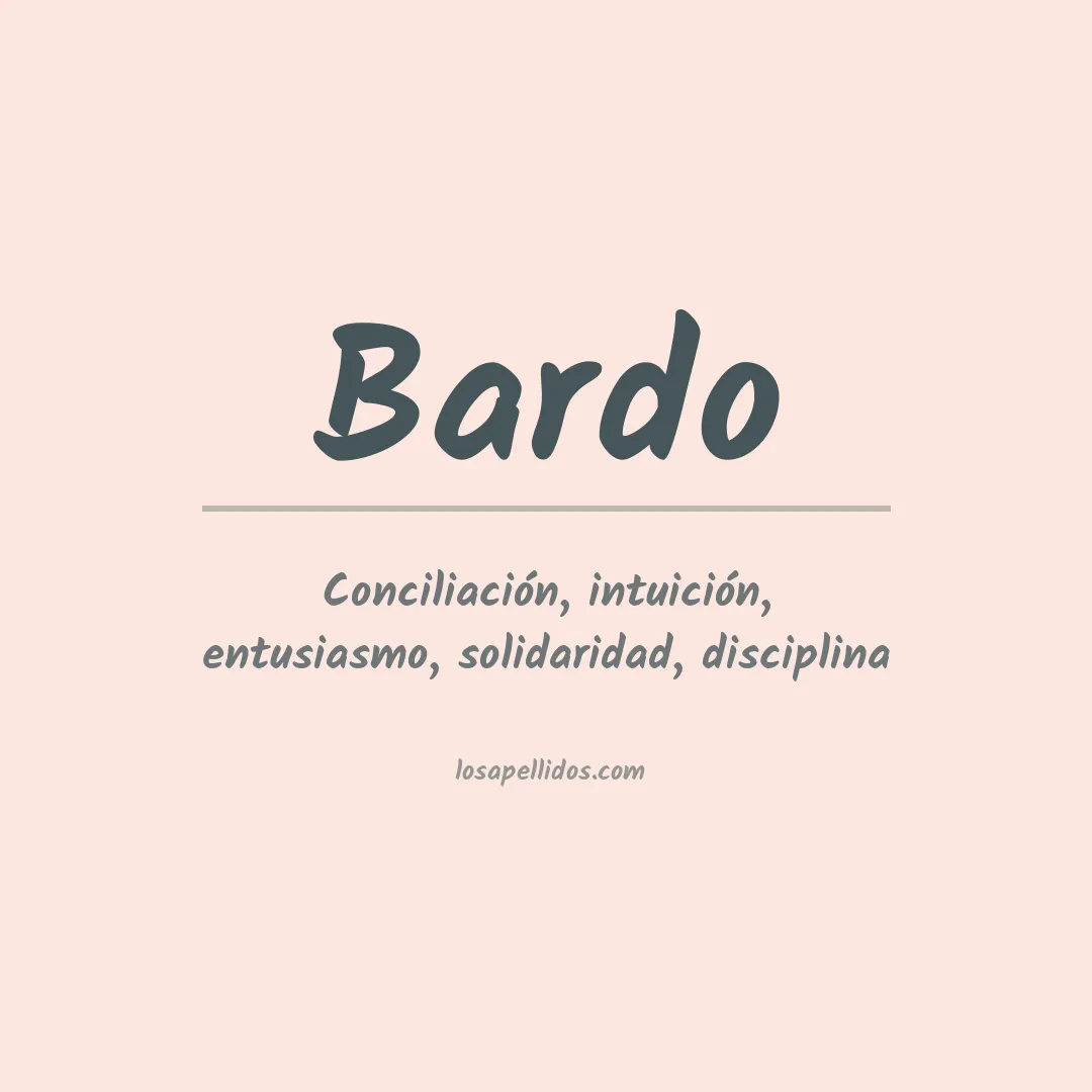 Apellido Bardo