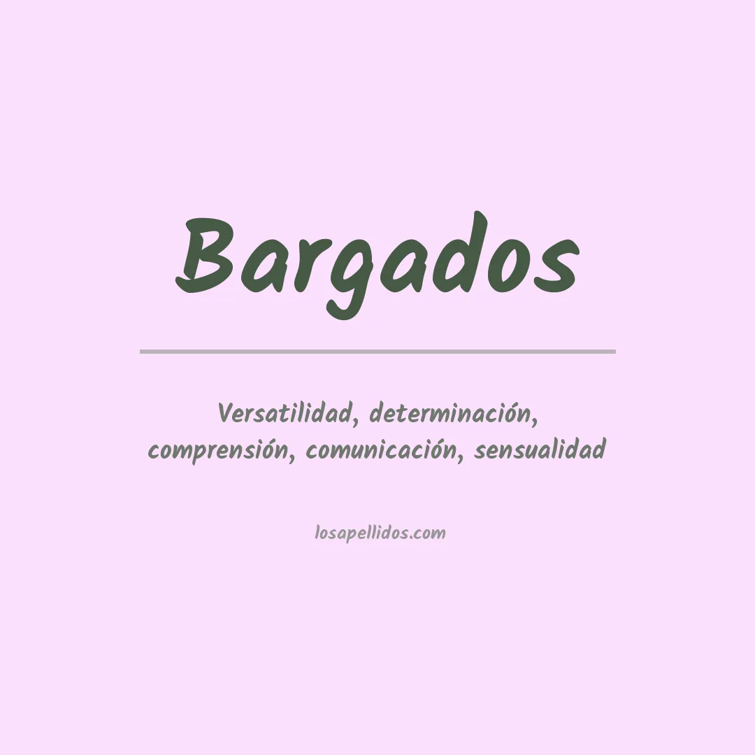 Apellido Bargados