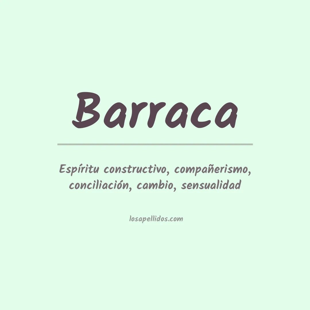 Apellido Barraca