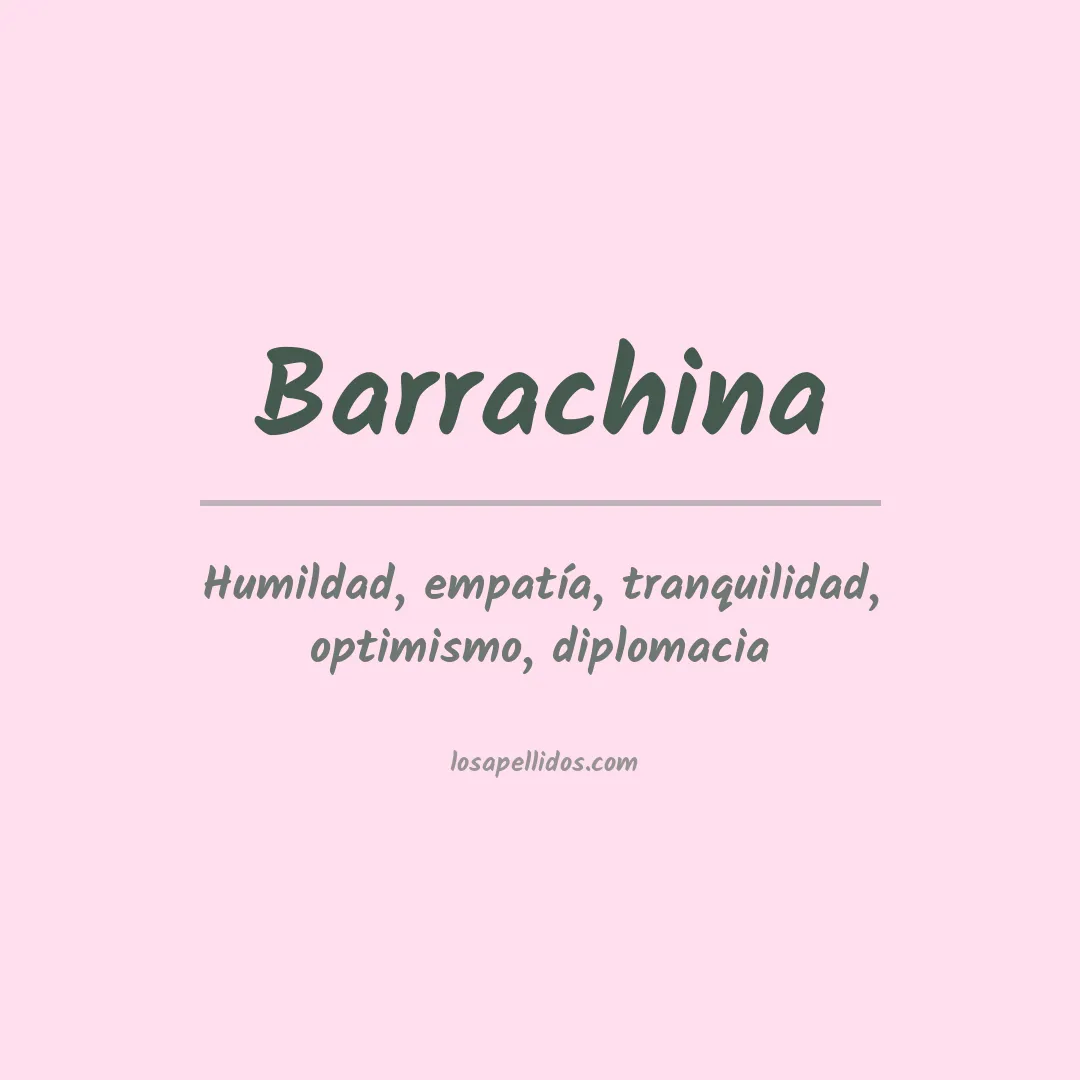 Apellido Barrachina