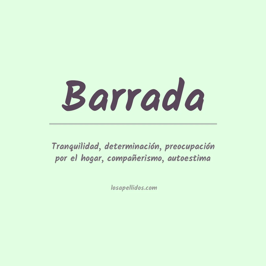Apellido Barrada