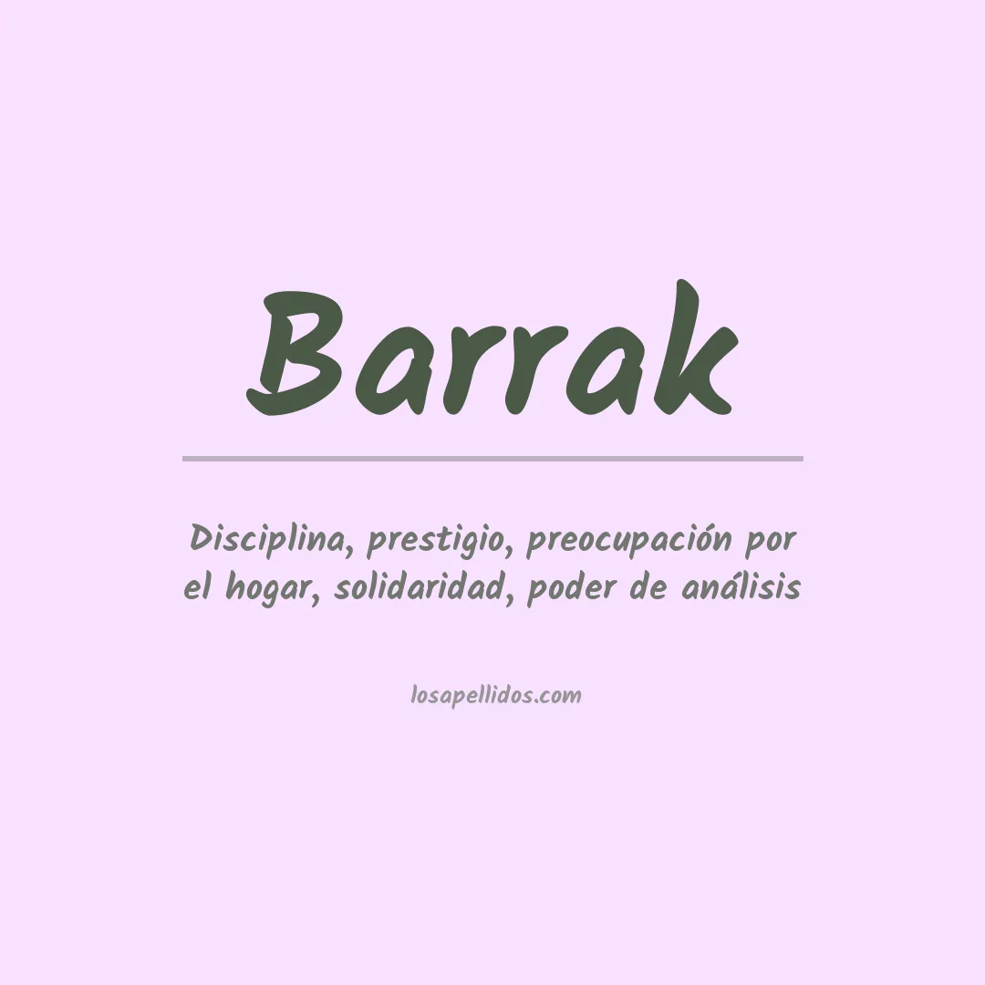 Apellido Barrak