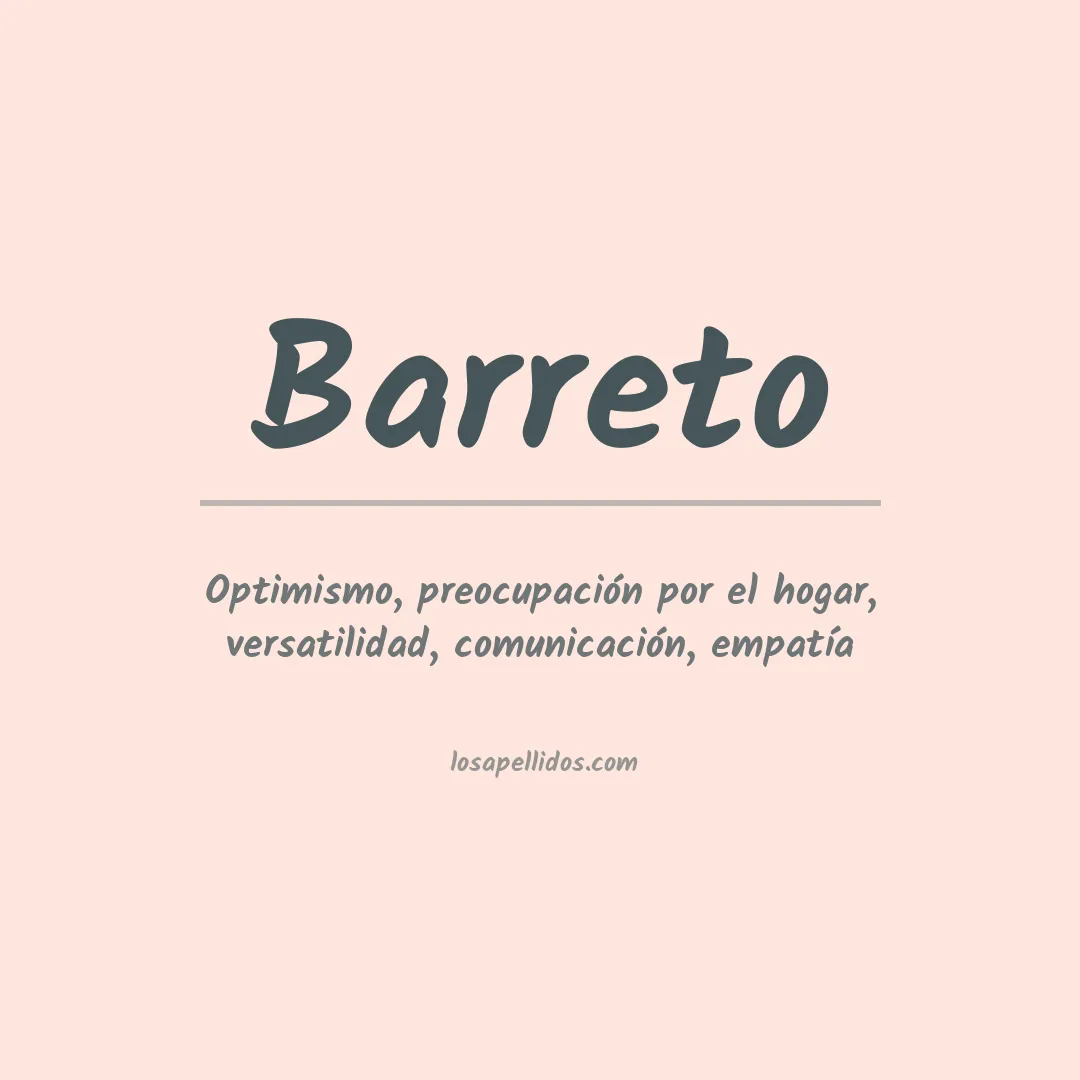Apellido Barreto