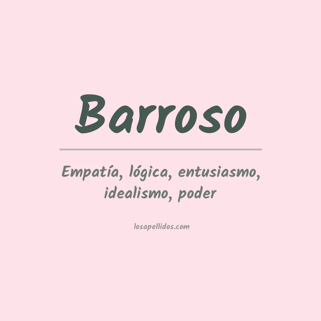 Apellido Barroso