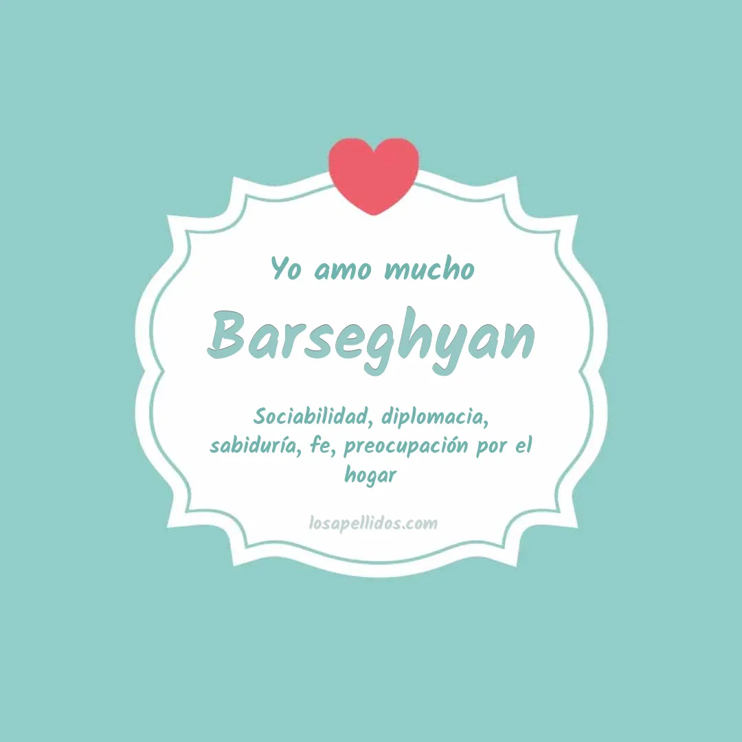 Yo amo mucho Barseghyan