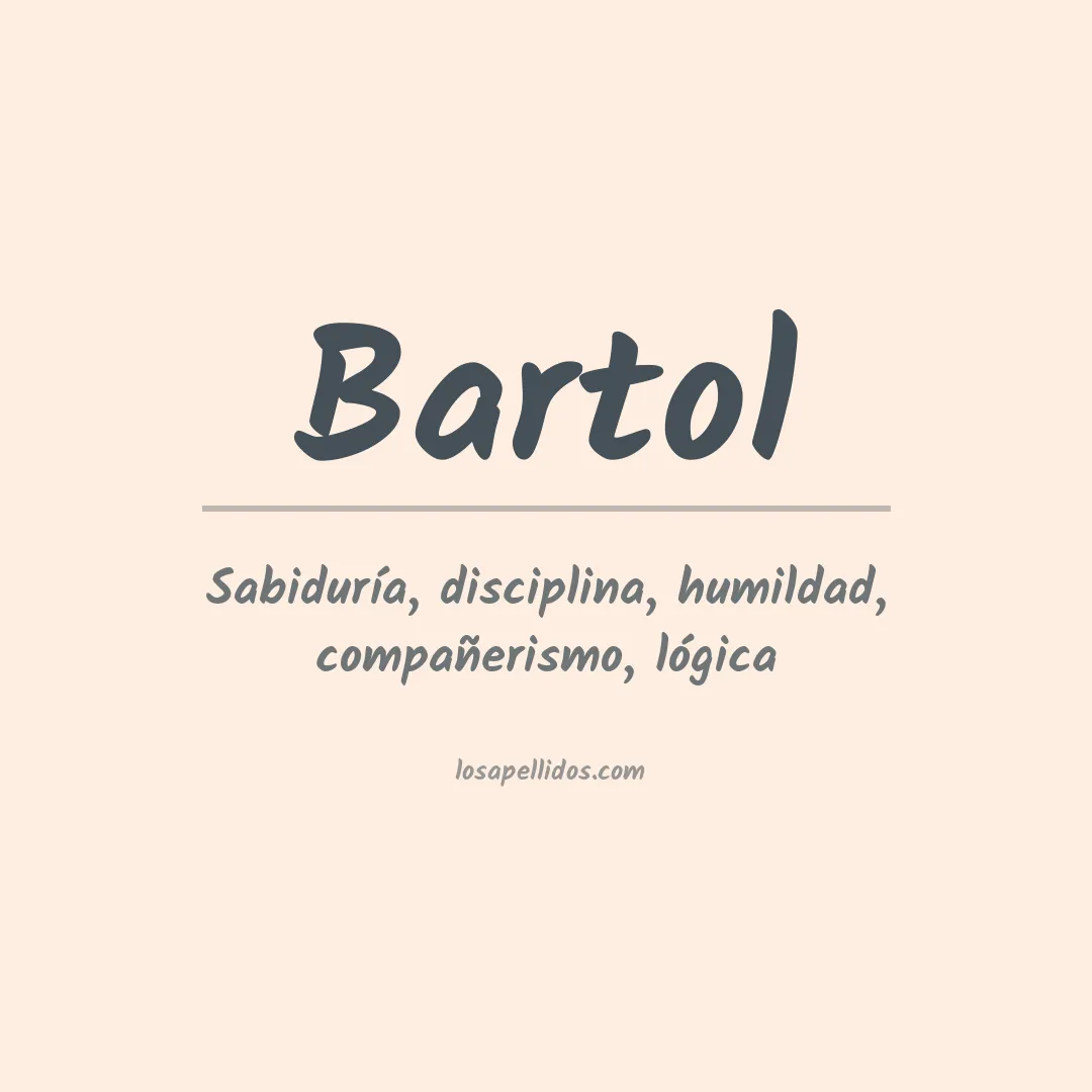 Apellido Bartol