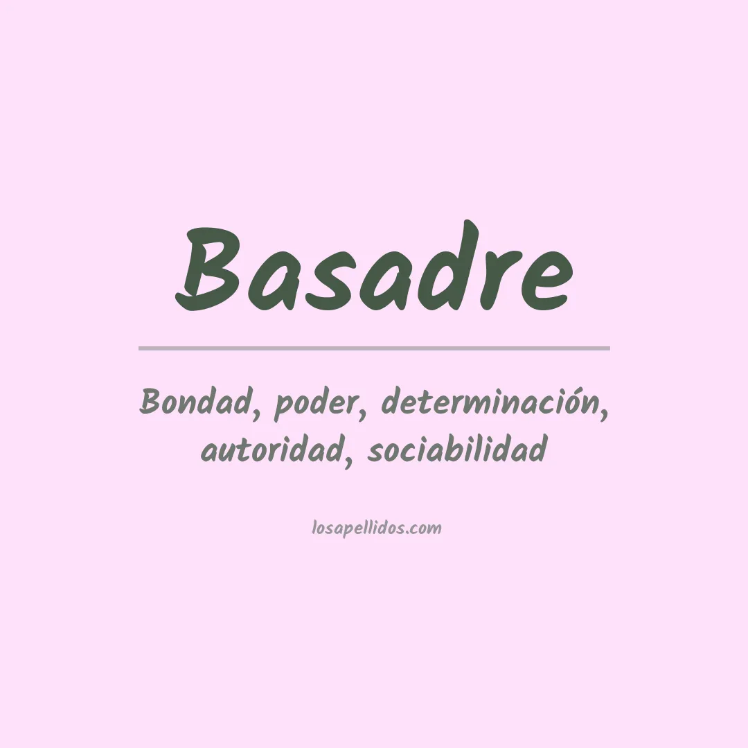 Apellido Basadre