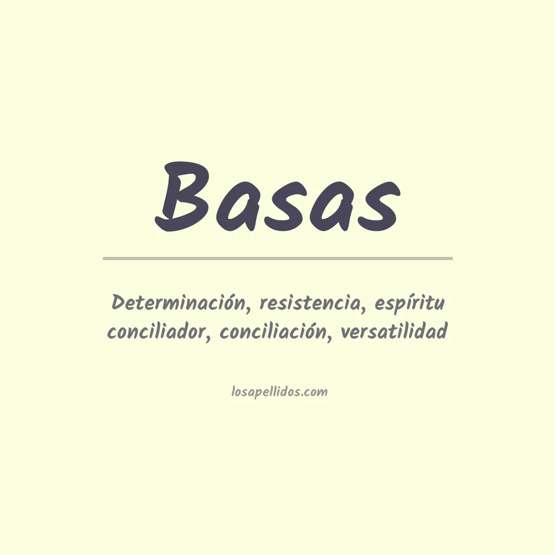 Apellido Basas