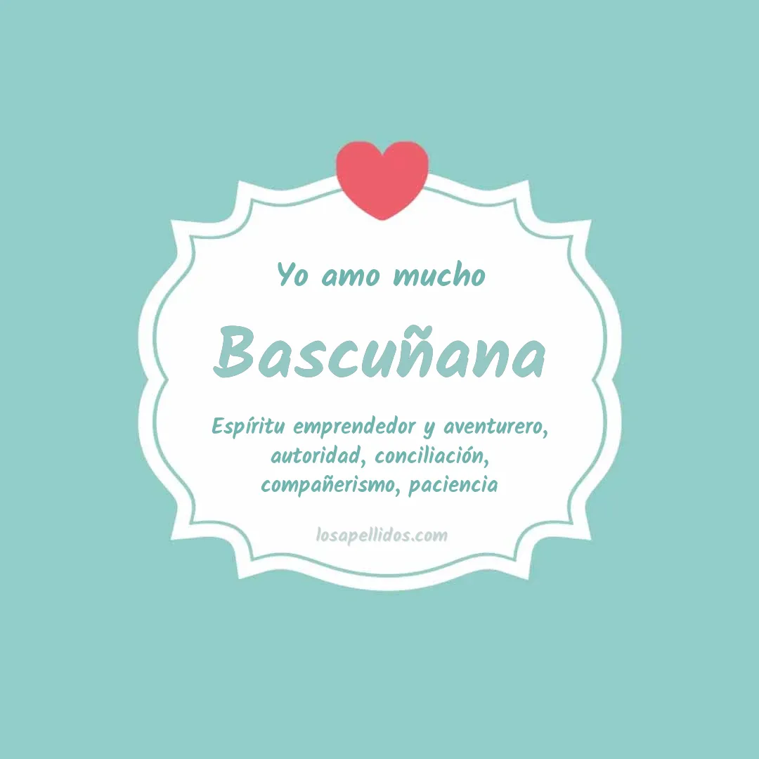 Yo amo mucho Bascuñana