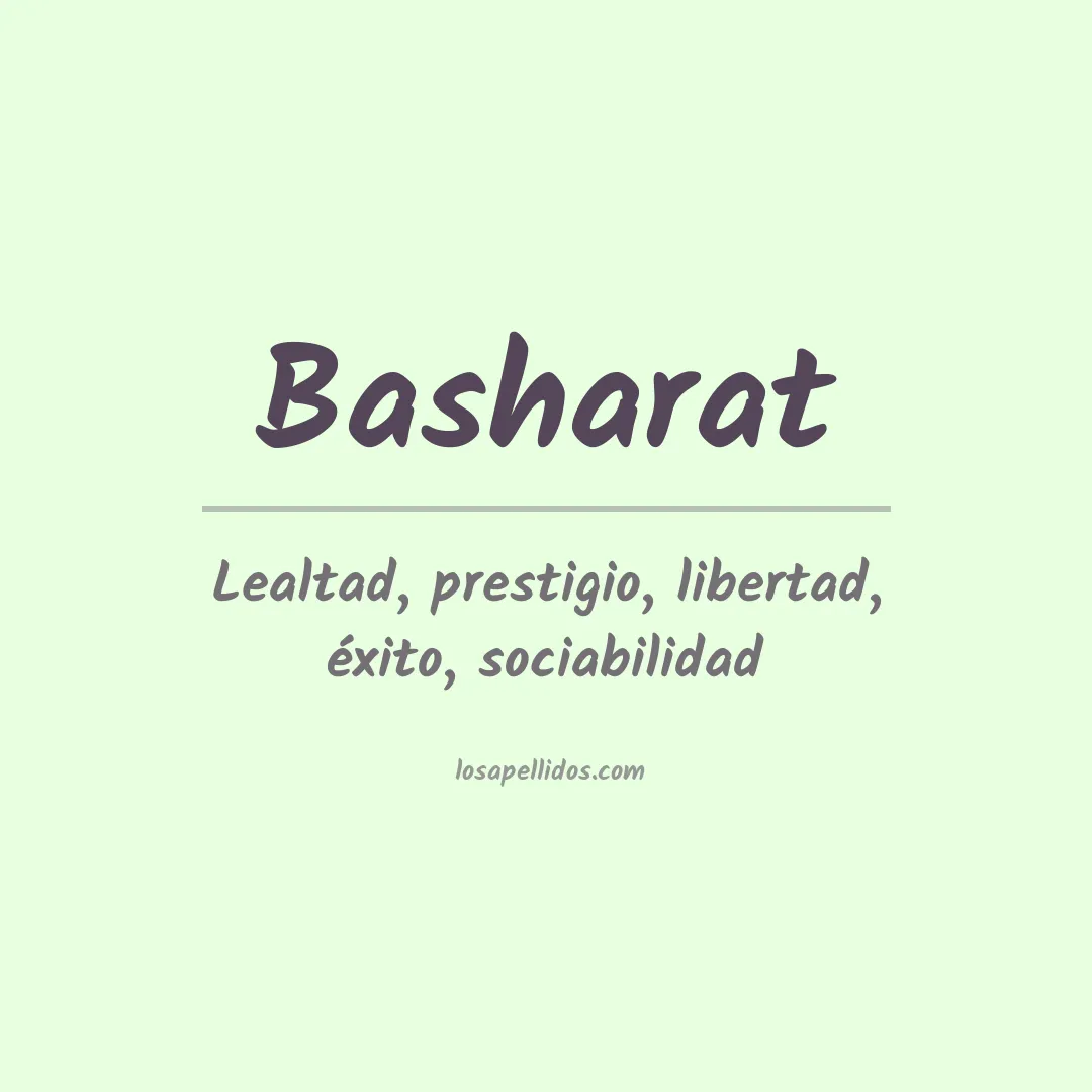 Apellido Basharat