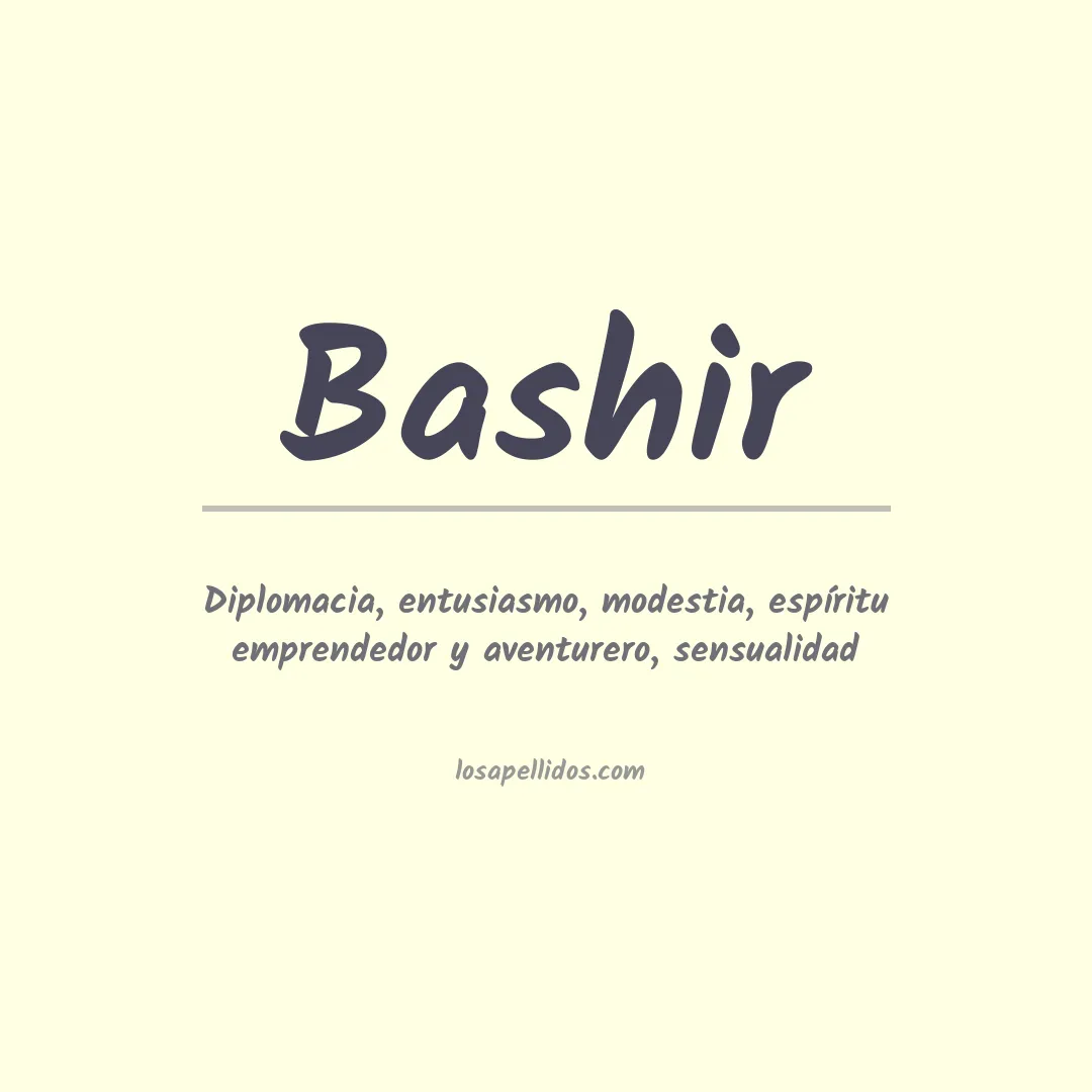 Apellido Bashir