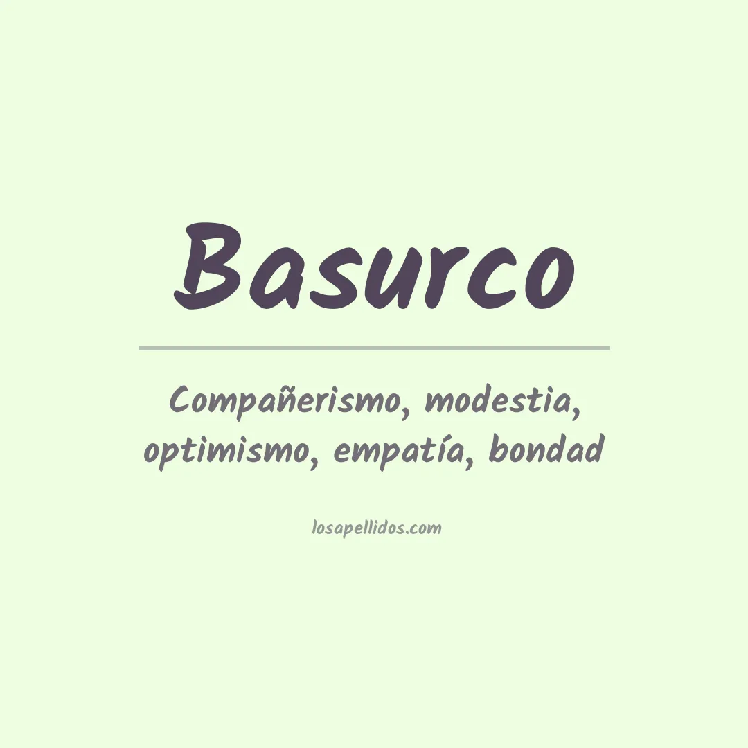 Apellido Basurco