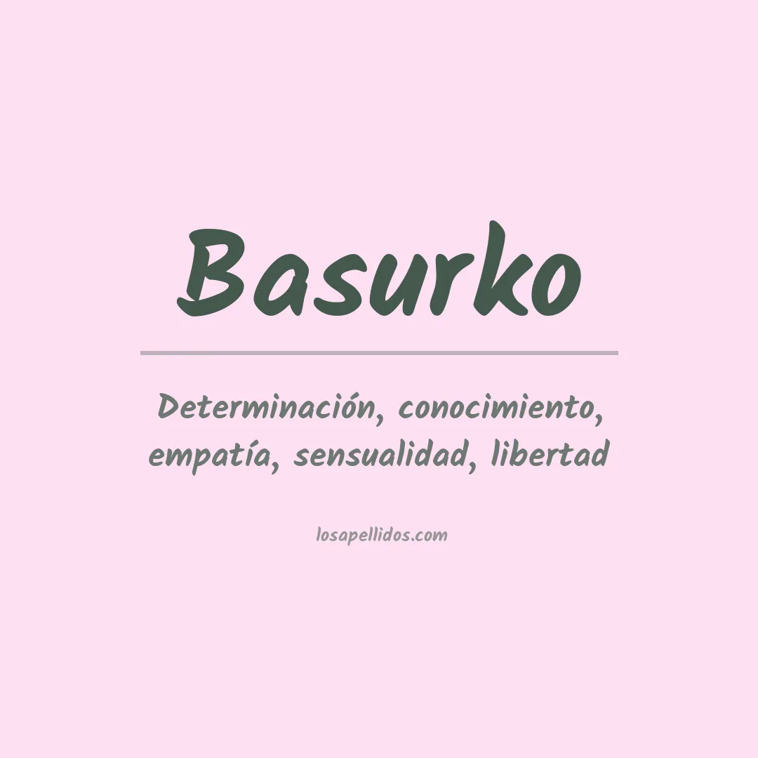 Apellido Basurko