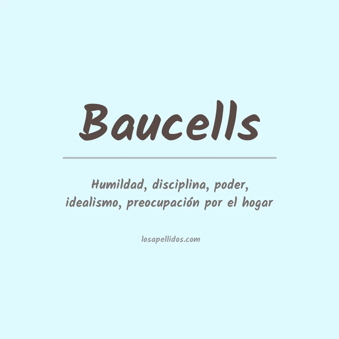 Apellido Baucells