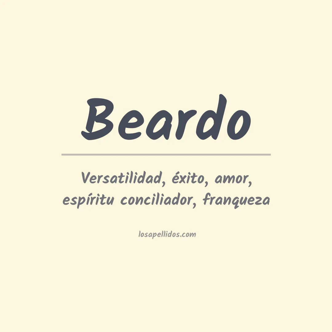 Apellido Beardo