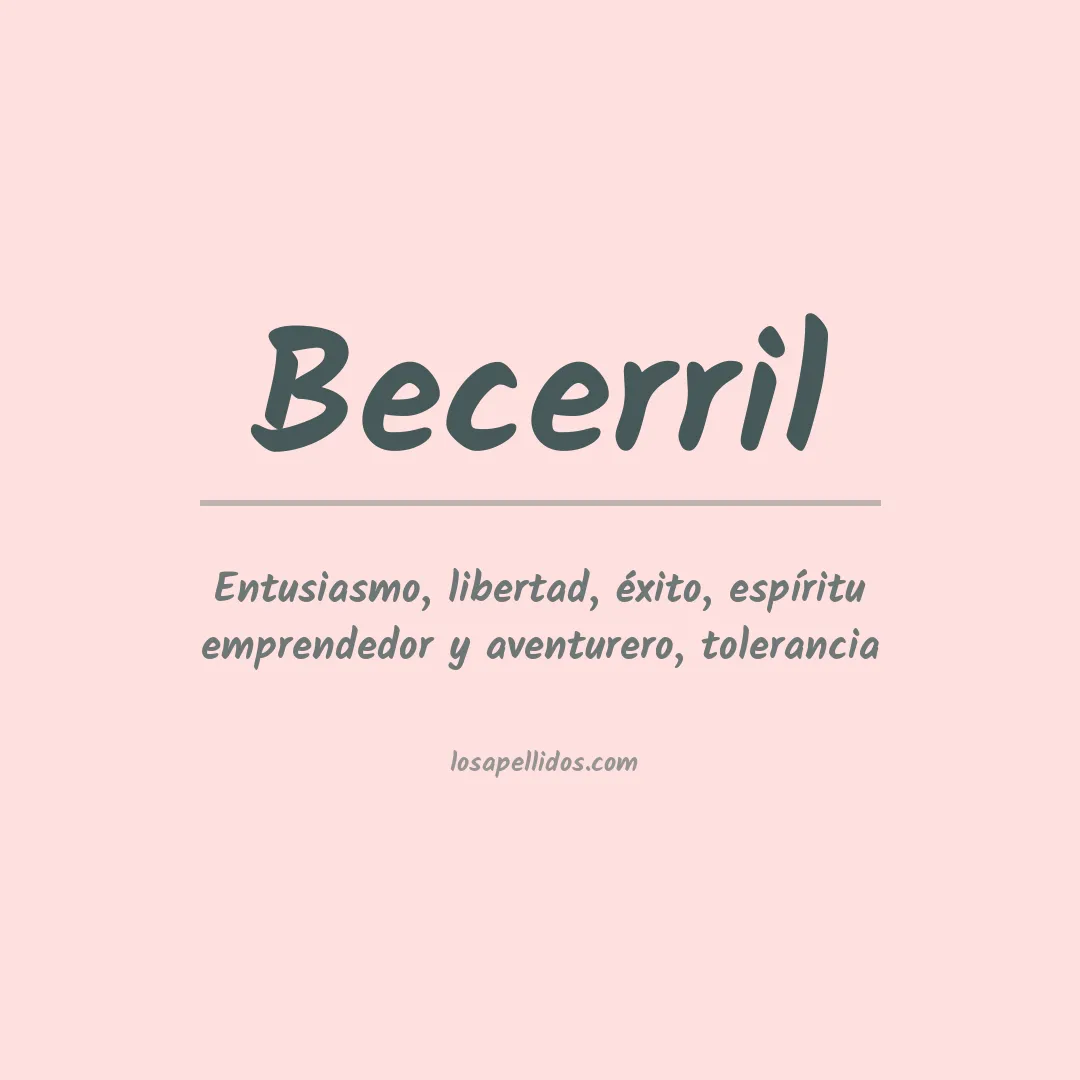 Apellido Becerril