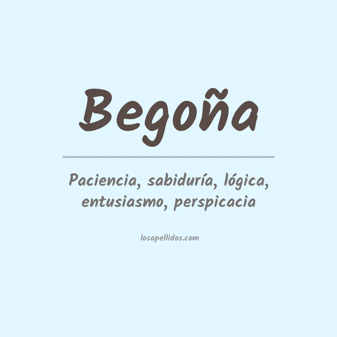 Apellido Begoña