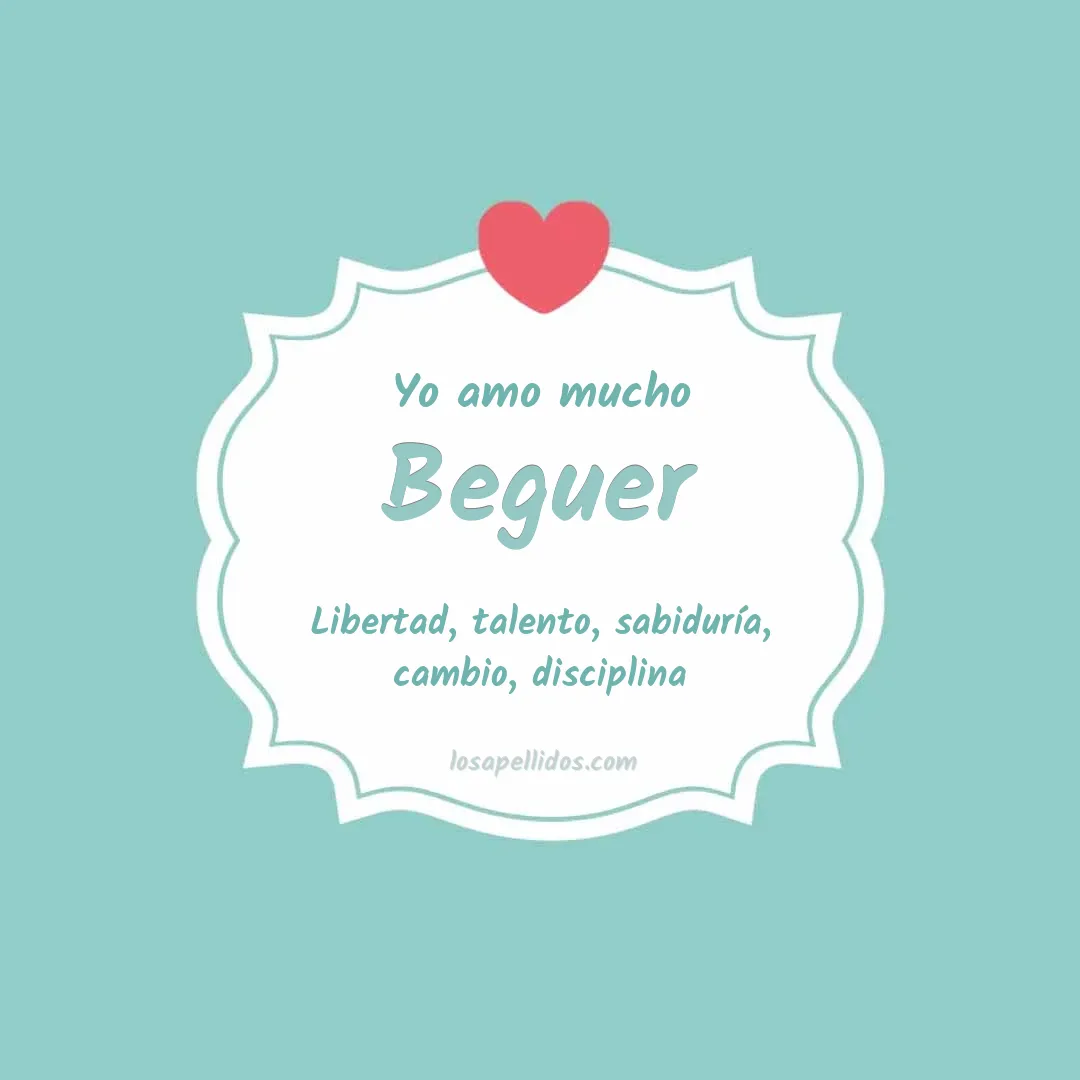 Yo amo mucho Beguer