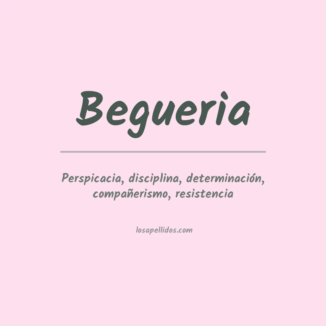 Apellido Begueria