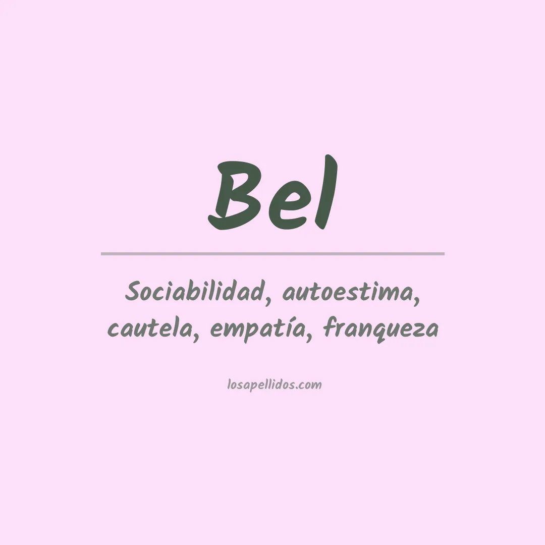 Apellido Bel