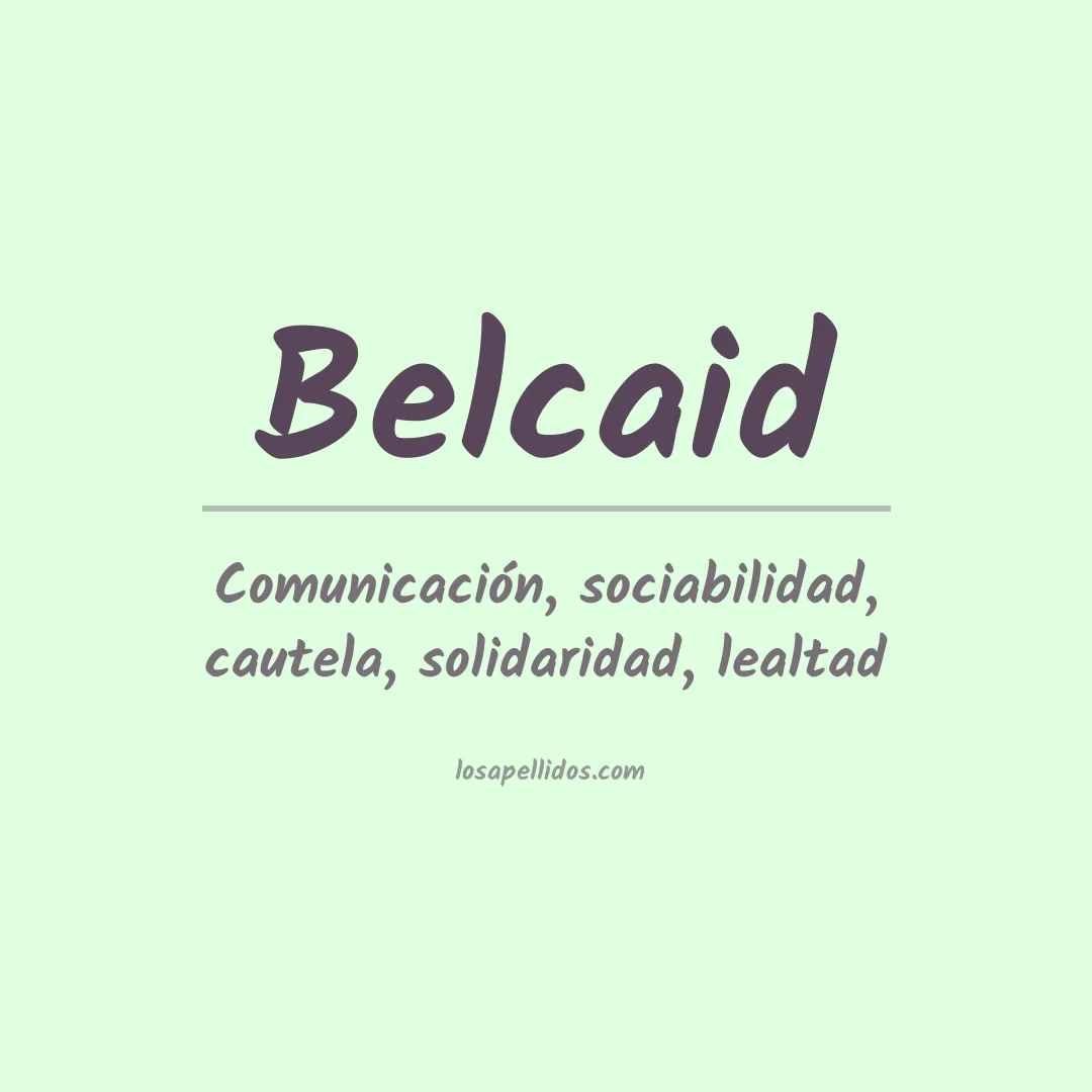 Apellido Belcaid