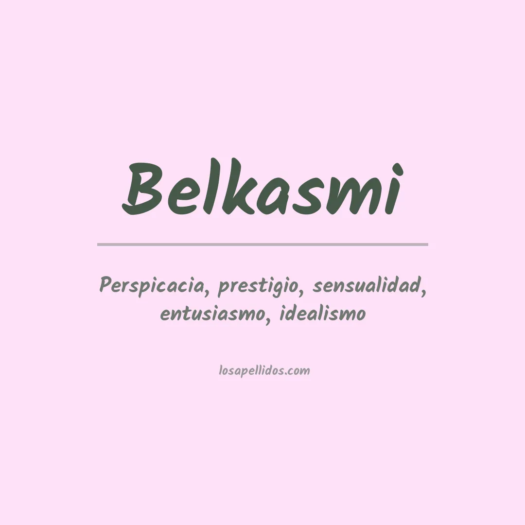 Apellido Belkasmi