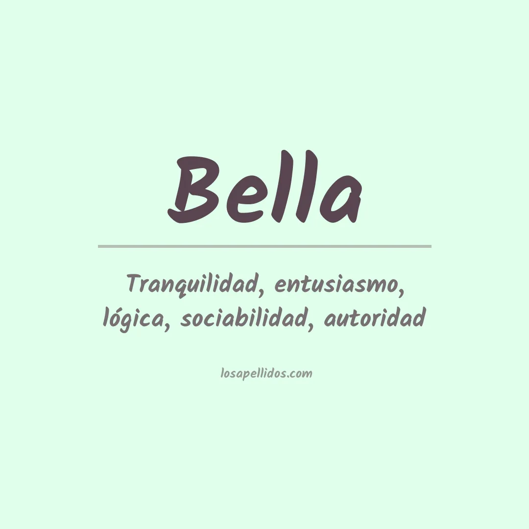 Apellido Bella