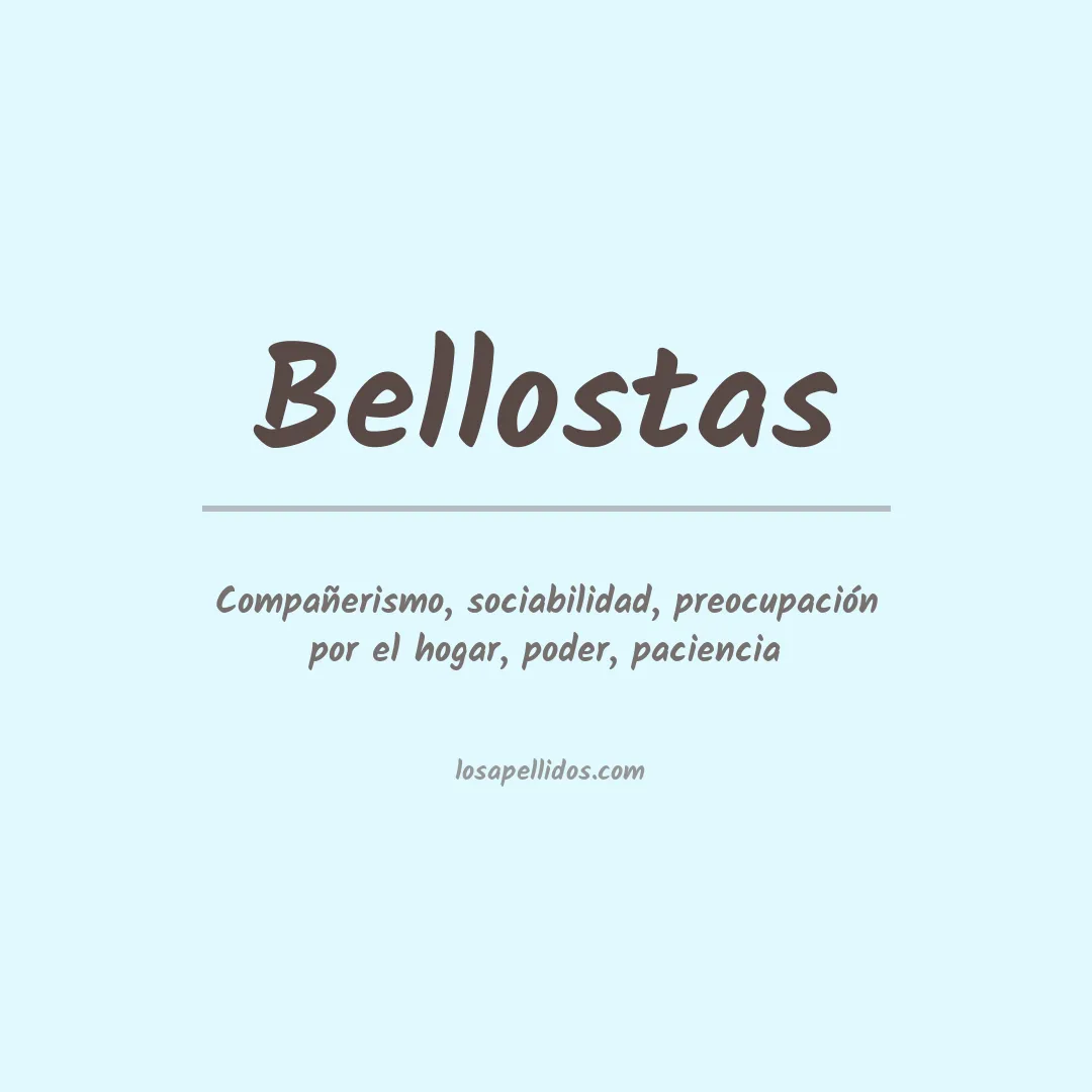 Apellido Bellostas