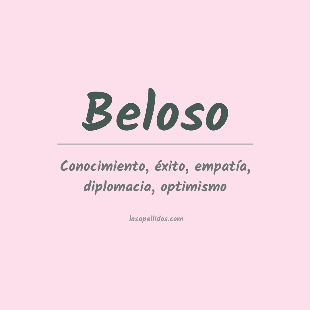 Apellido Beloso