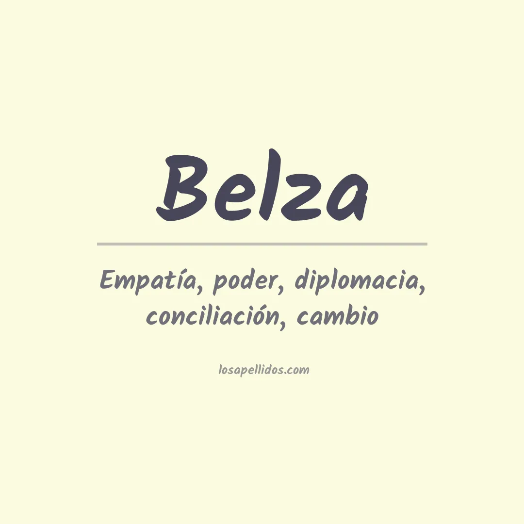 Apellido Belza