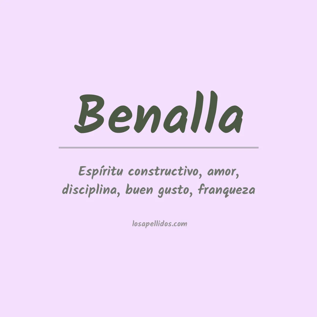 Apellido Benalla