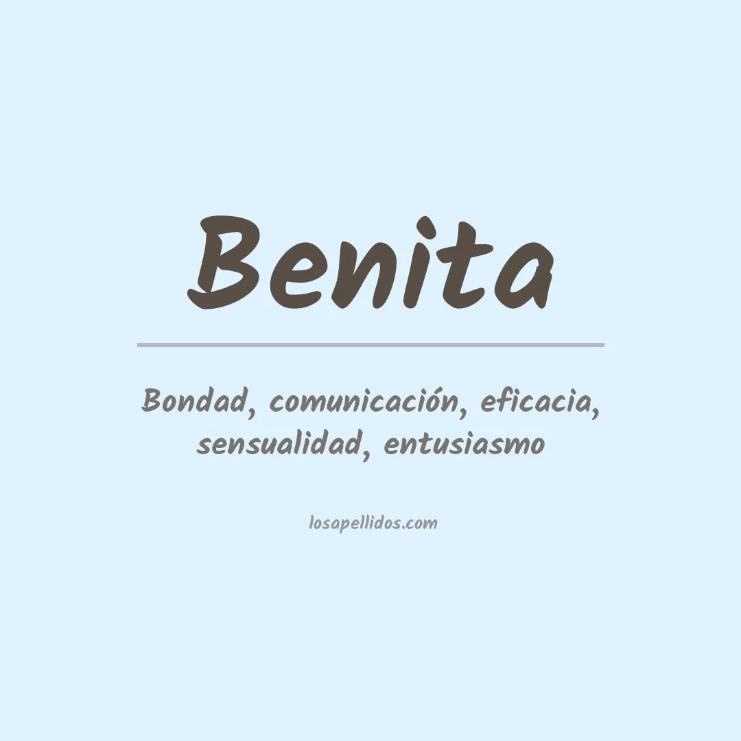 Apellido Benita