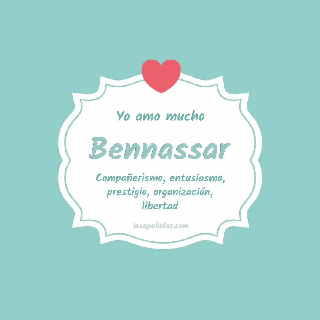 Yo amo mucho Bennassar