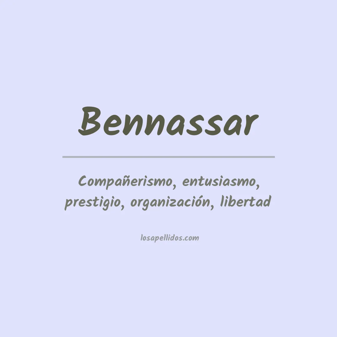 Apellido Bennassar