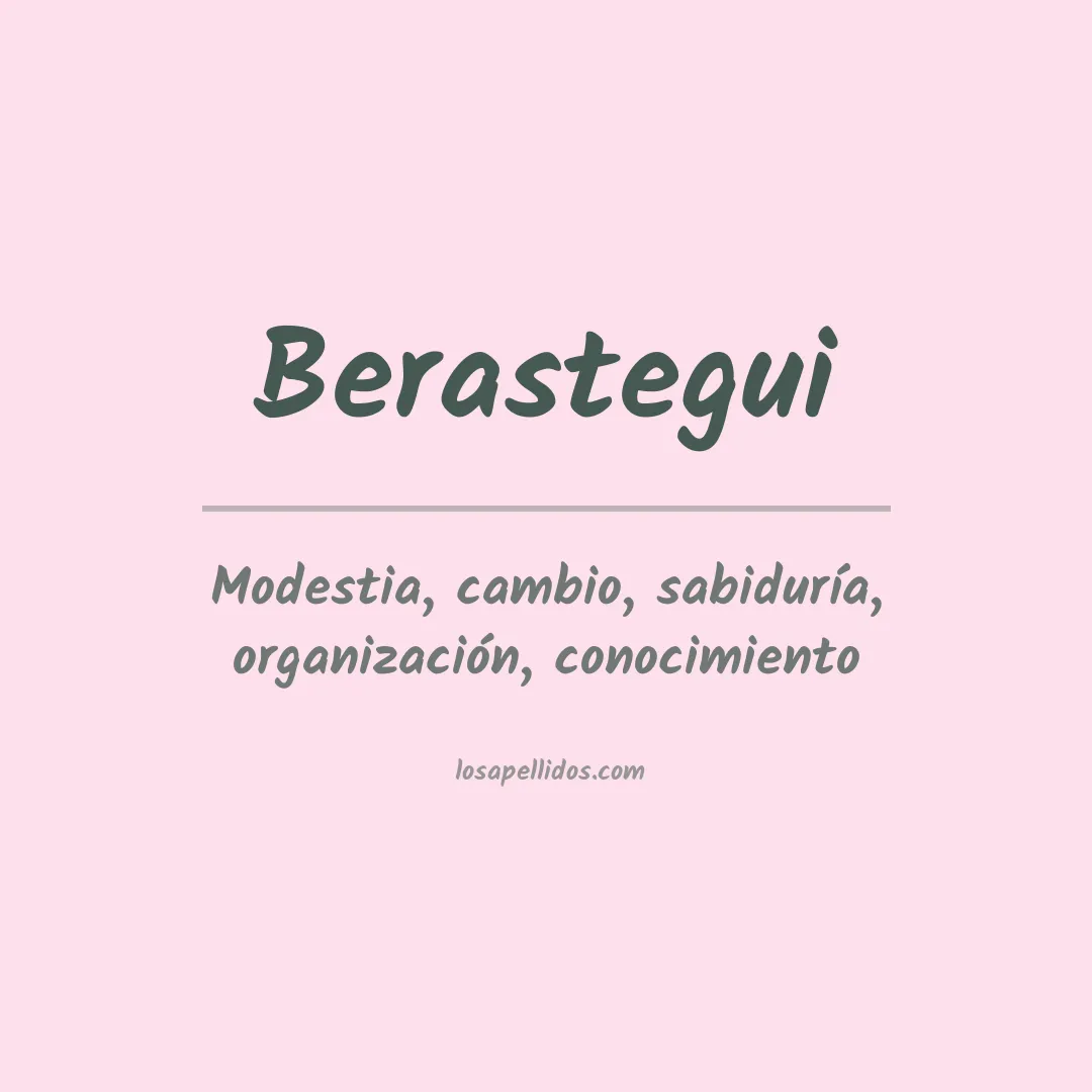 Apellido Berastegui