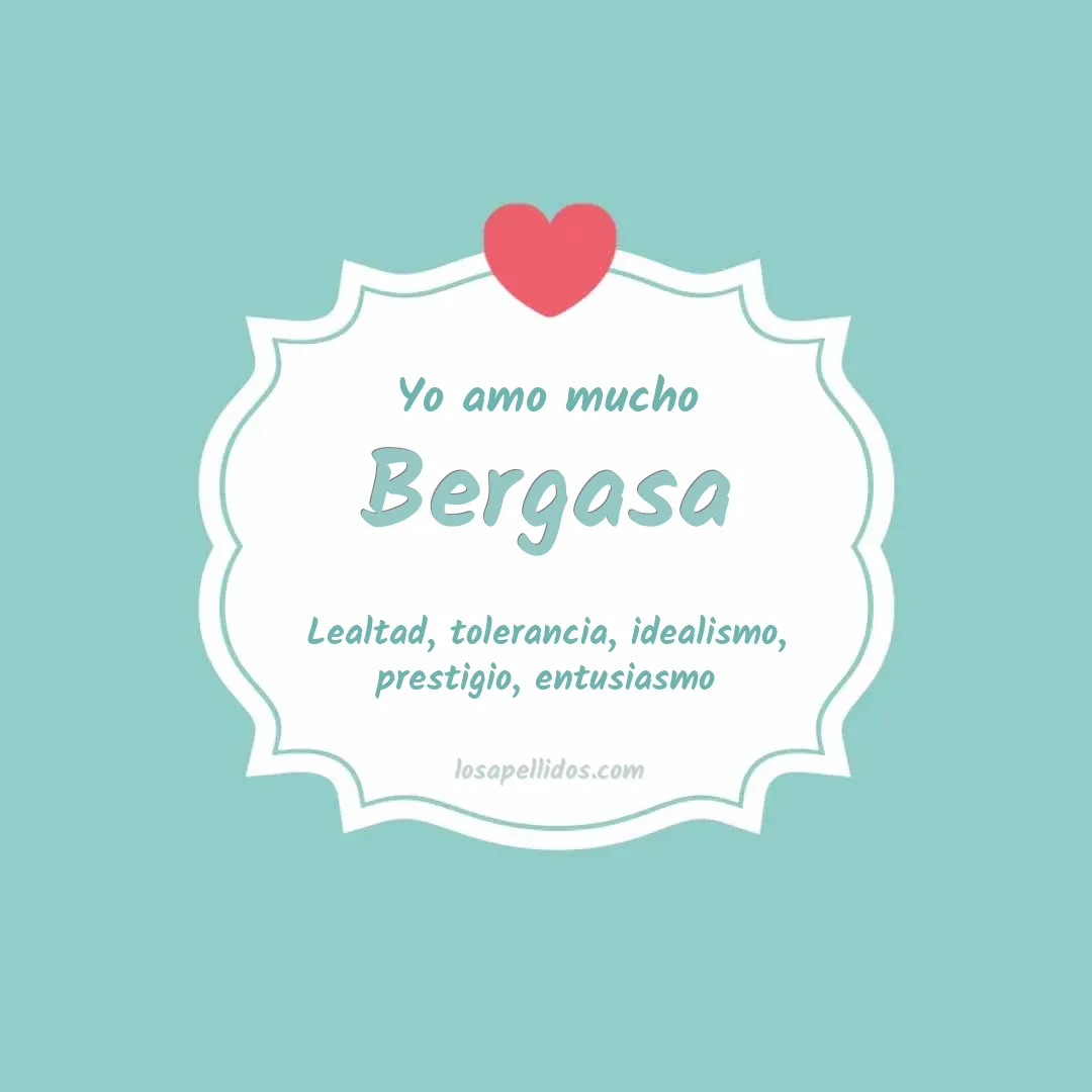 Yo amo mucho Bergasa