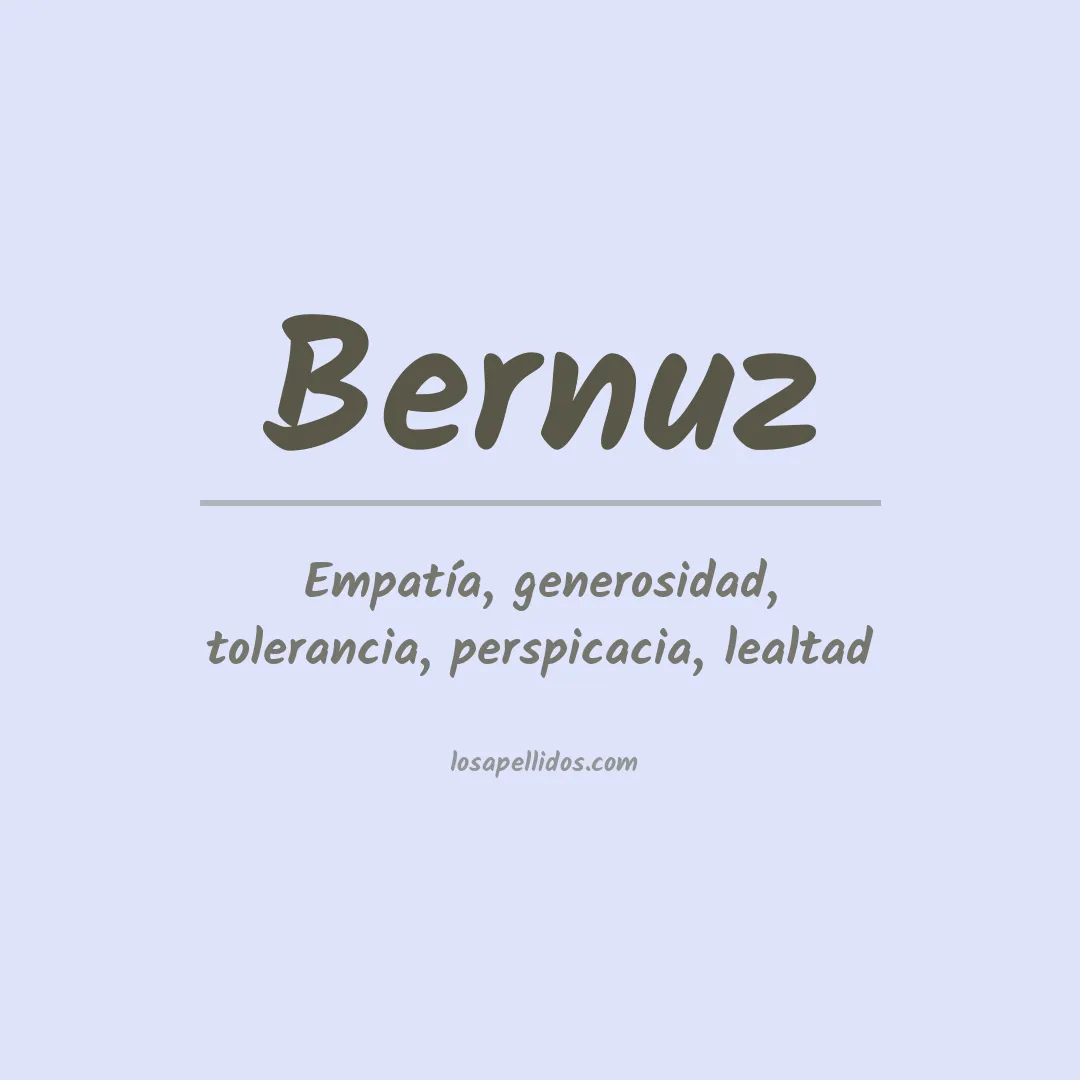 Apellido Bernuz