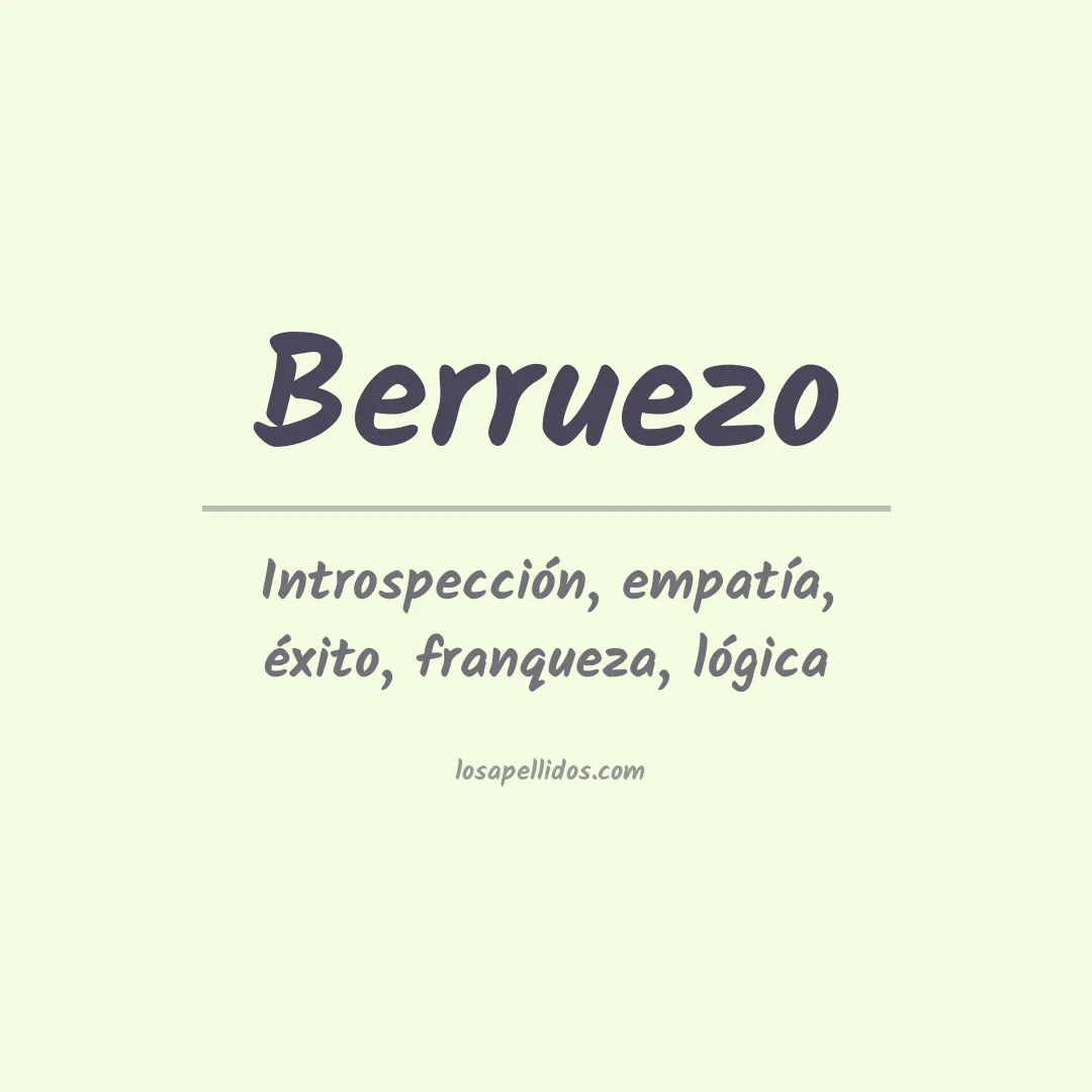 Apellido Berruezo