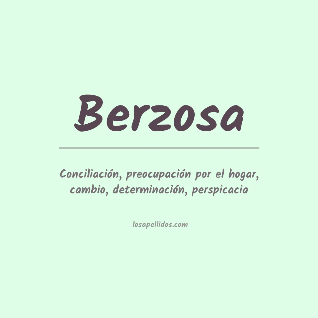 Apellido Berzosa