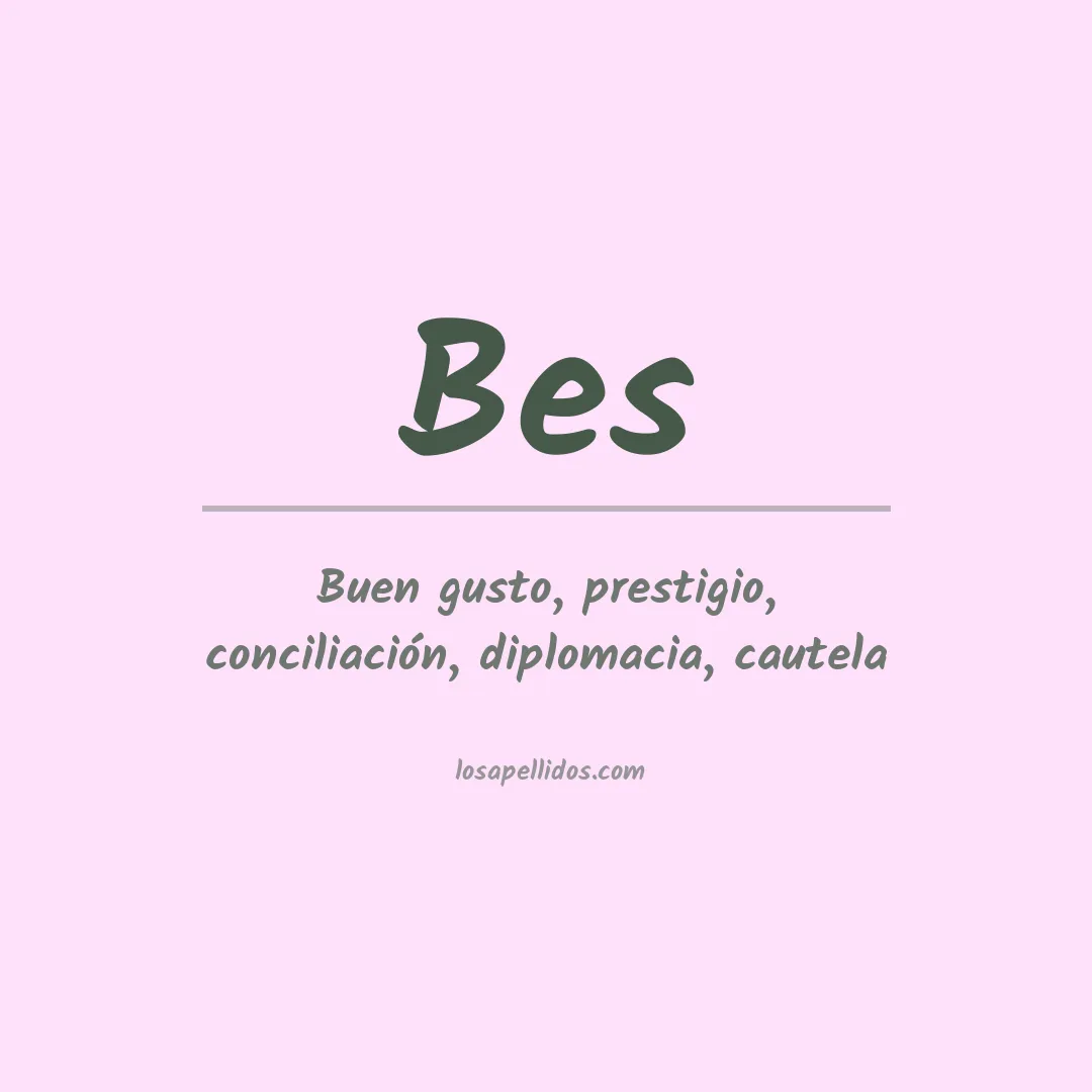 Apellido Bes