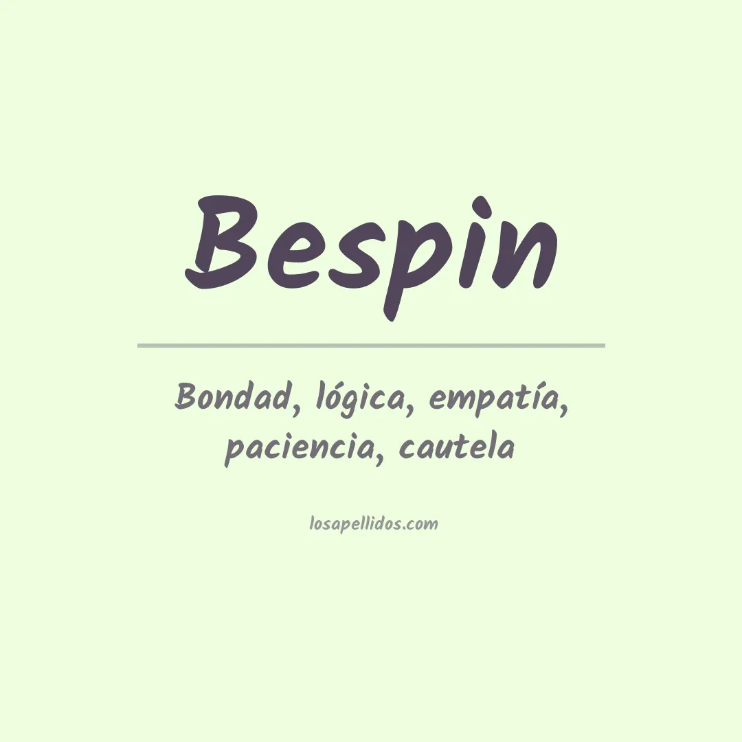 Apellido Bespin