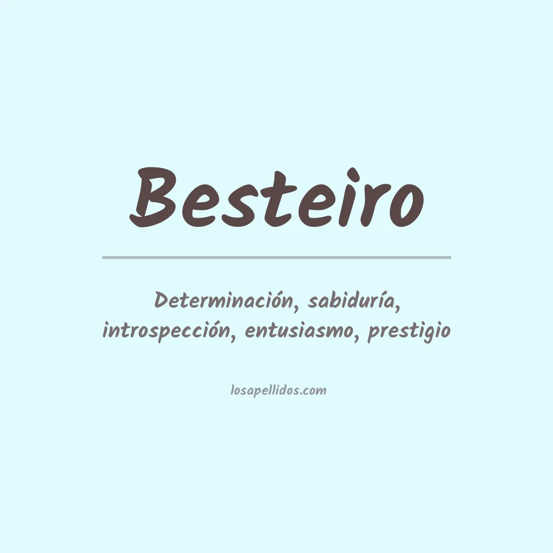 Apellido Besteiro