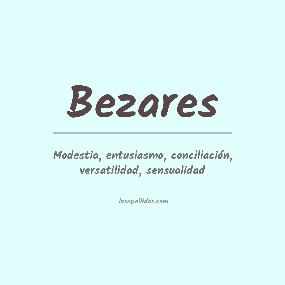 Apellido Bezares