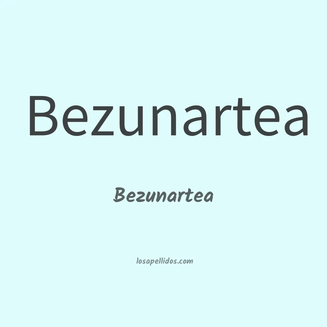Bezunartea en chino