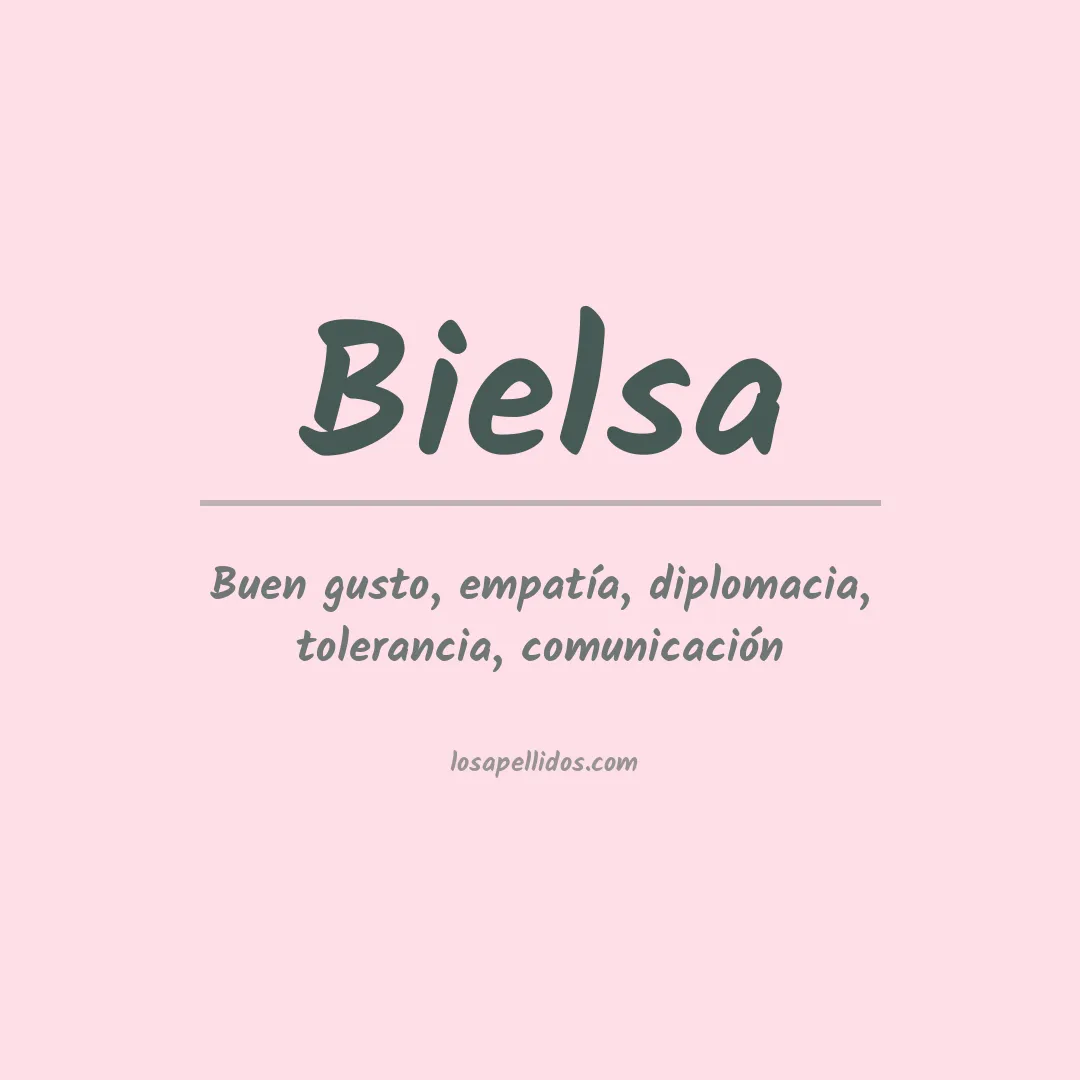 Apellido Bielsa