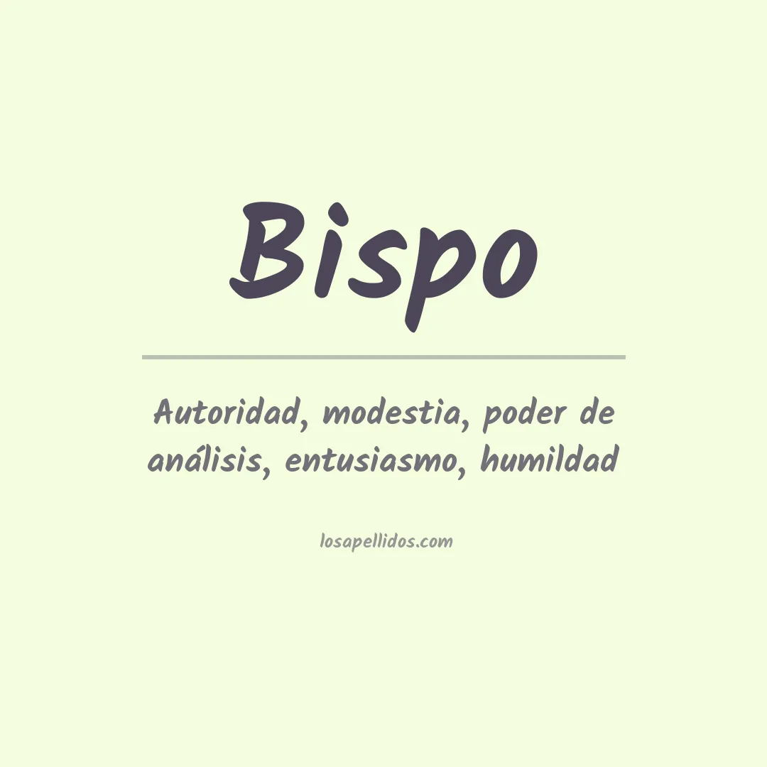 Apellido Bispo