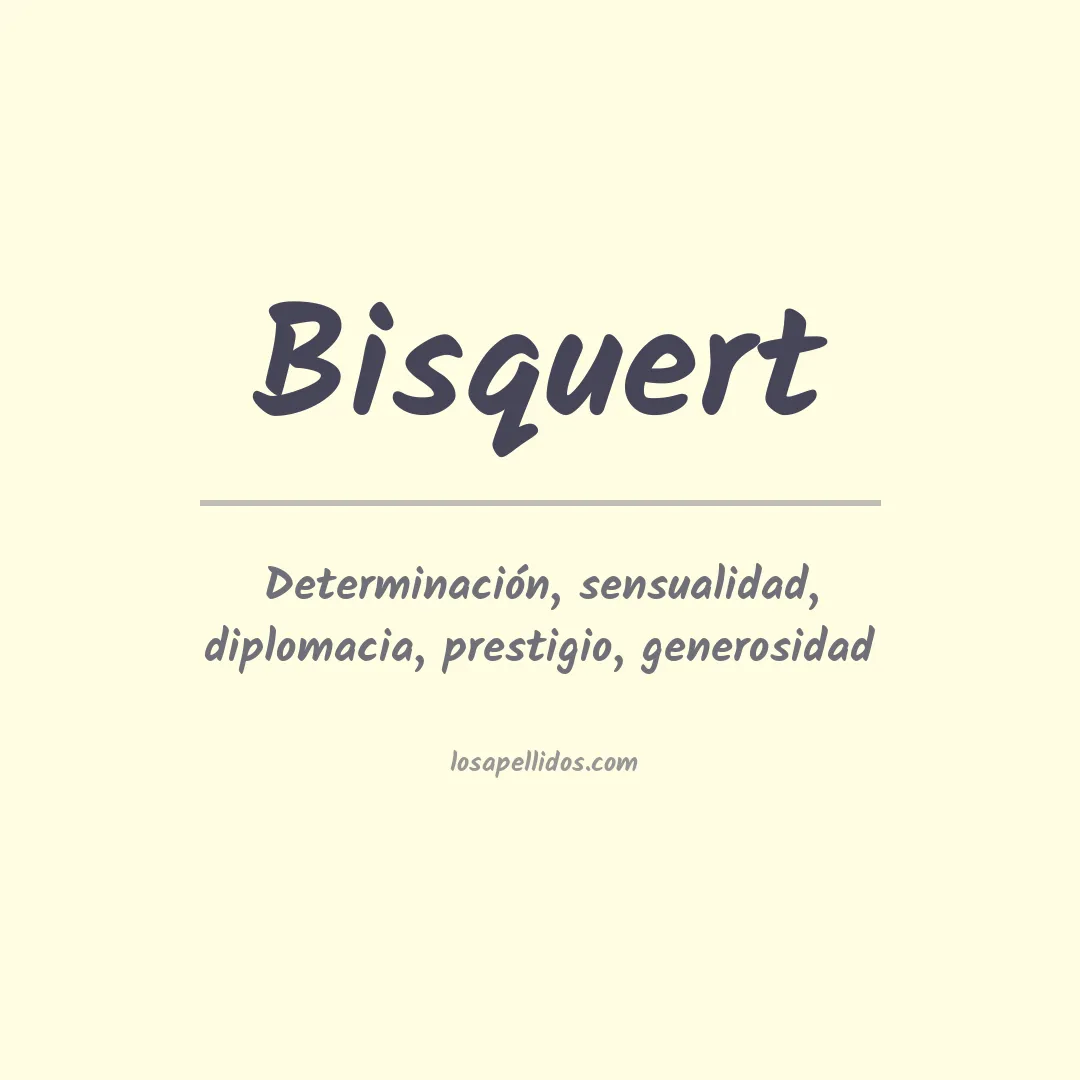 Apellido Bisquert
