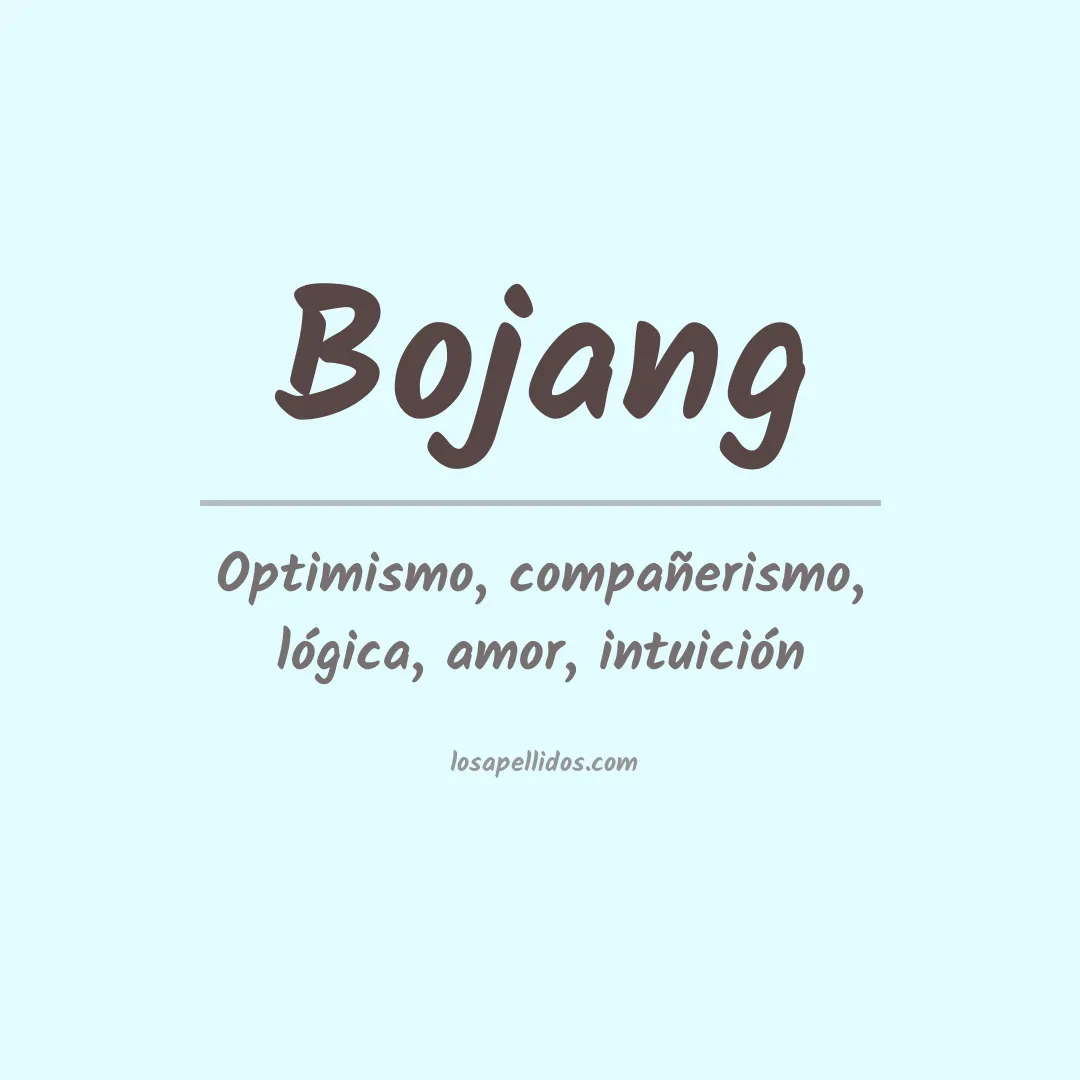 Apellido Bojang